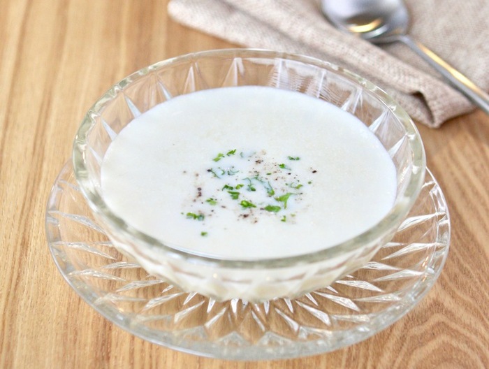 じゃがいもの冷製スープ