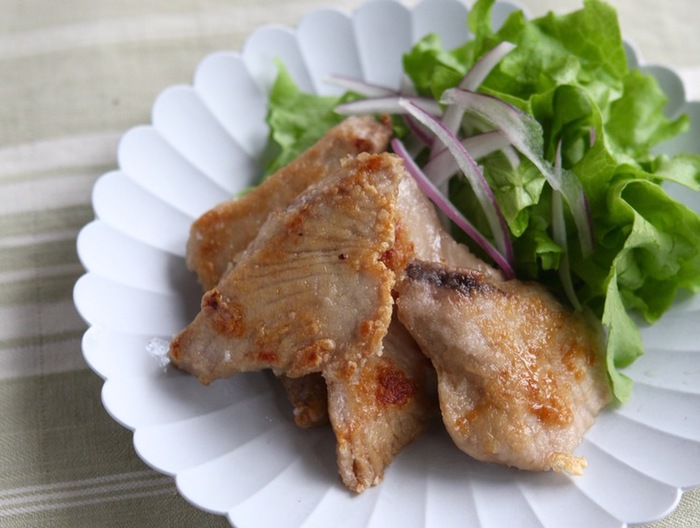 揚げない かつおの竜田揚げ