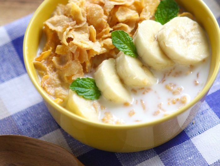 バナナコーンフレーク（味覚麻痺時に）