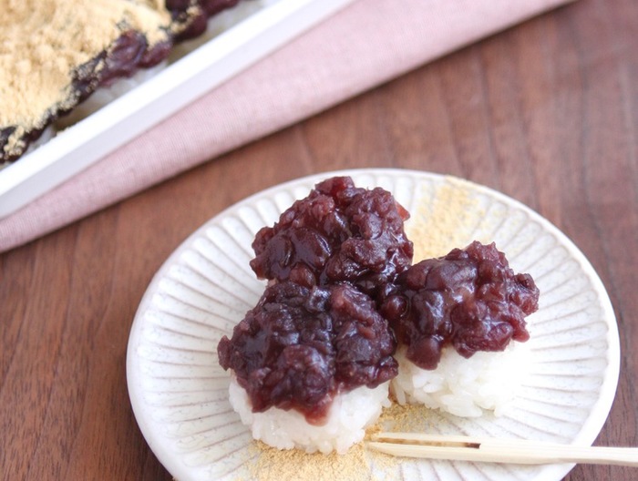 にぎらないおはぎ