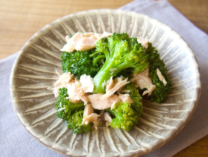 ブロッコリーのツナ和え