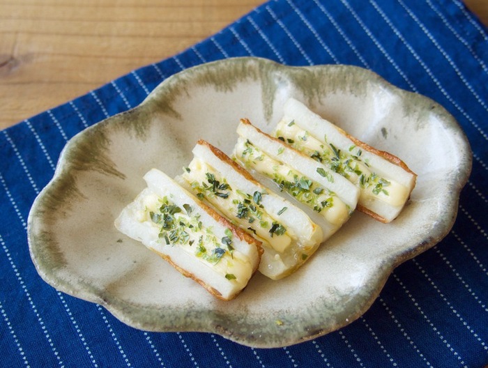 ちくわのマヨネーズ焼き
