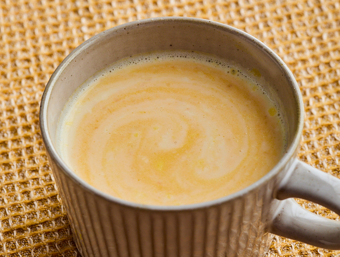 材料３つ 濃厚かぼちゃスープ