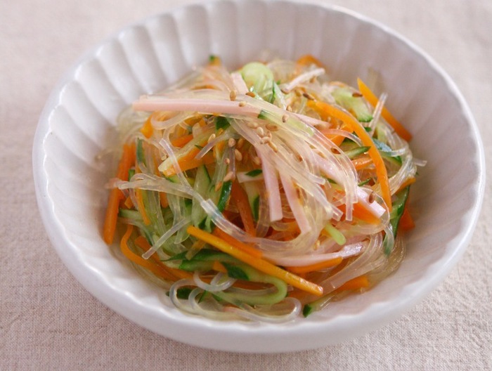 塩分控えめ 春雨サラダ