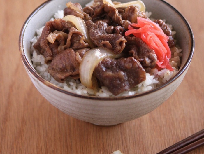 だしいらず！簡単牛丼