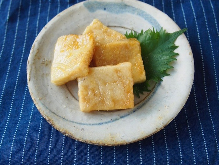 高野豆腐の照り焼き