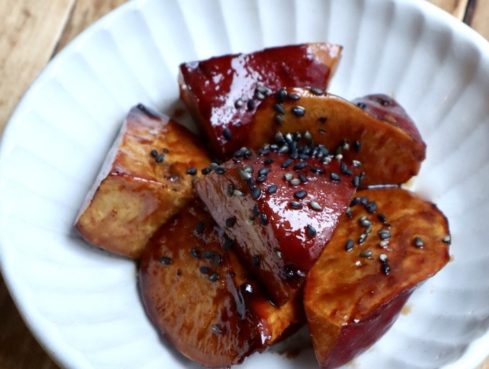 揚げない 簡単大学芋