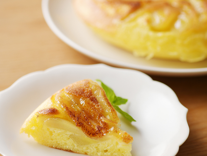 バナナキャラメルケーキ