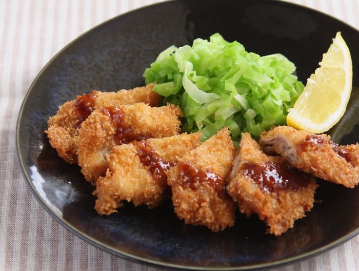 薄切り肉で作る とんかつ