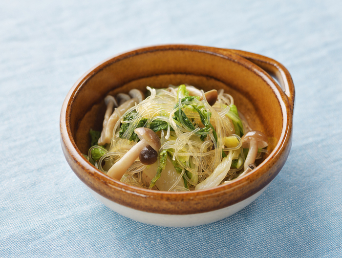 春雨と白菜のレンジ煮