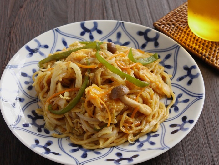 野菜たっぷり焼きそば