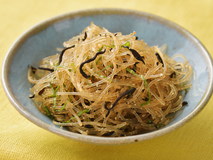 レンジで 春雨とひじきの和風サラダ
