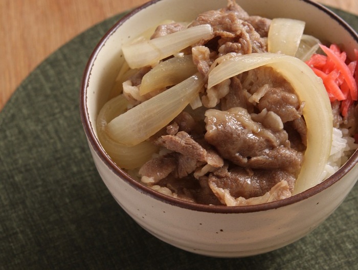 お肉やわらか 甘辛牛丼