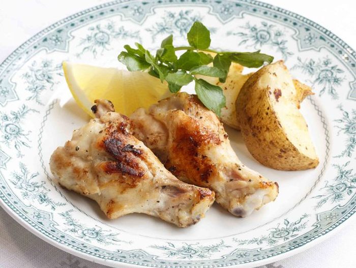 フライパンでローストチキン