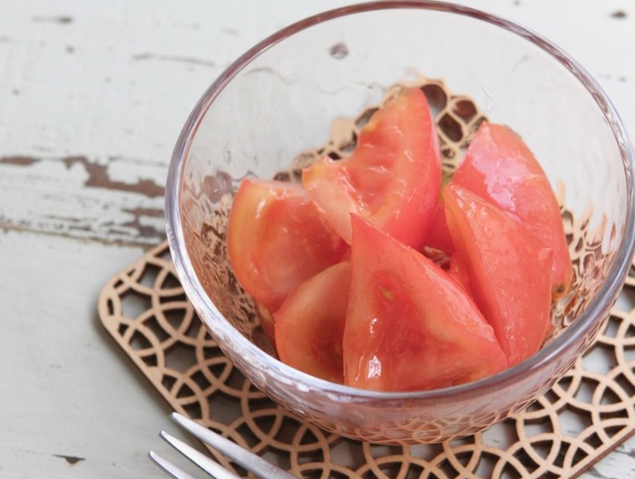 トマトのオリーブオイル漬け