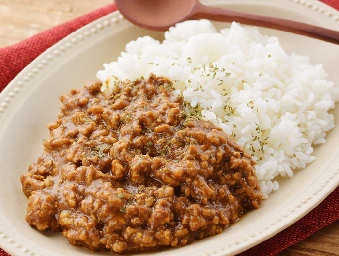 材料ひとつで キーマカレー