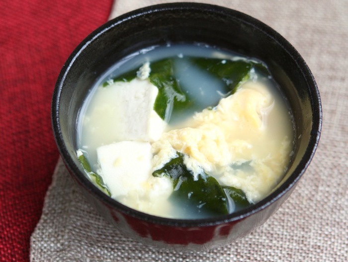 卵と豆腐の中華スープ