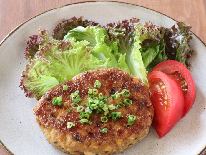 いわしと豆腐のハンバーグ