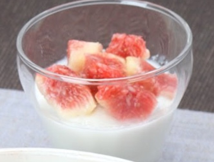 パンナコッタ〜いちじくを乗せて〜