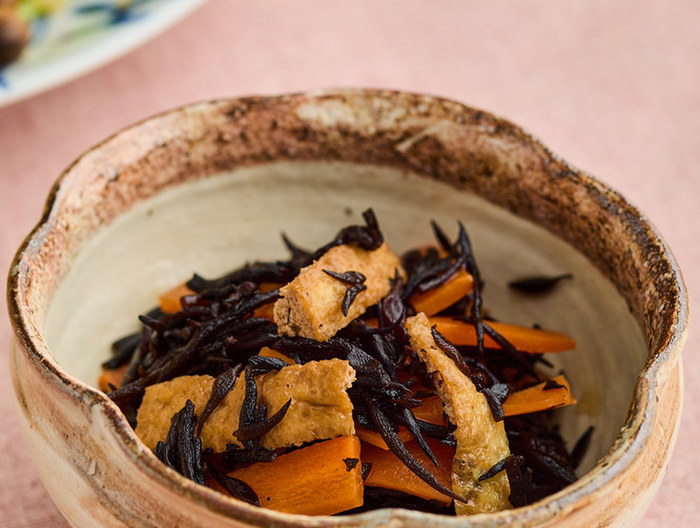 電子レンジでひじき煮