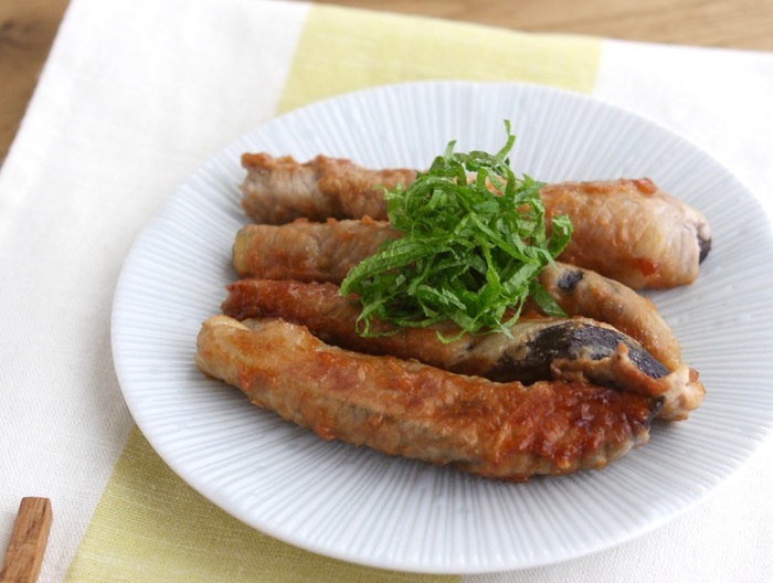 なすの豚みそ焼き