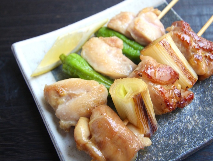 フライパンで作る 焼き鳥２種