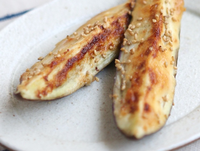 なすのみそマヨ焼き