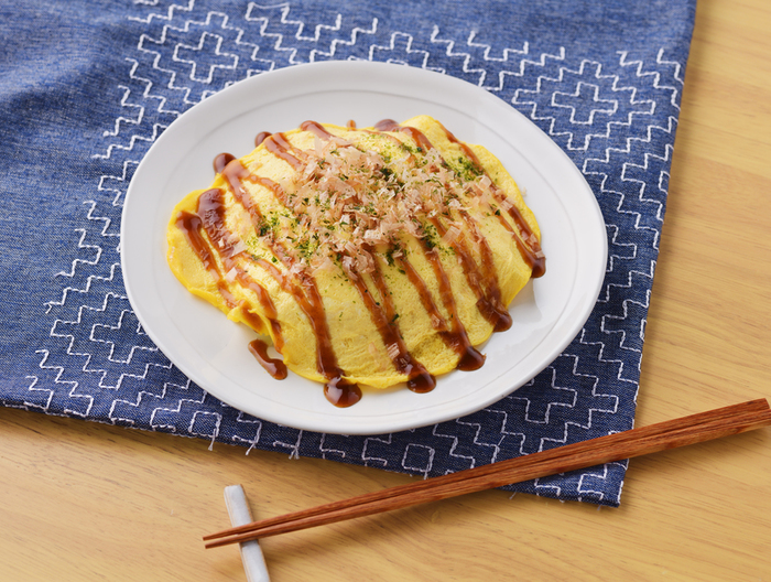 コンビニにあるもので レンジで作るとん平焼き風