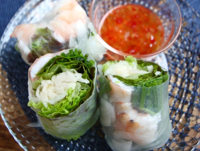 切り干し大根入り 生春巻き