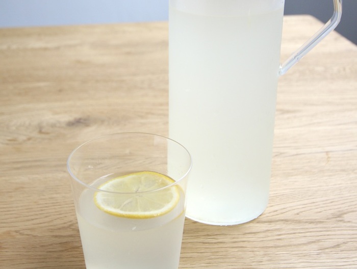 手作り経口補水液 レモン果汁入り