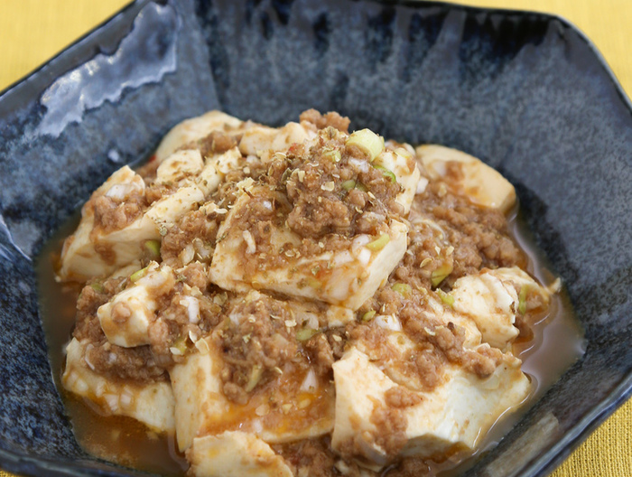 電子レンジで 麻婆豆腐