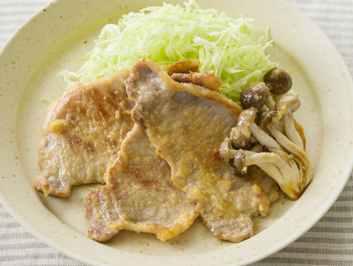 豚肉のみそしょうが焼き