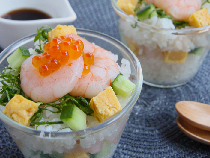 華やか カクテル寿司
