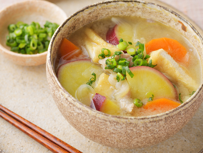 さつまいものめった汁