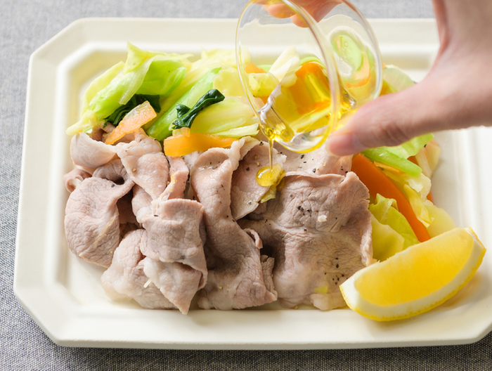 豚しゃぶ温サラダ
