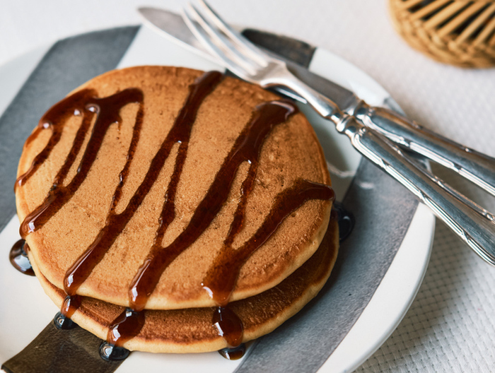 きな粉のパンケーキ