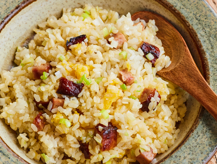 炊飯器で作る お手軽チャーハン