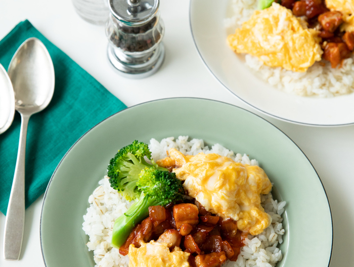 混ぜ混ぜオムライス