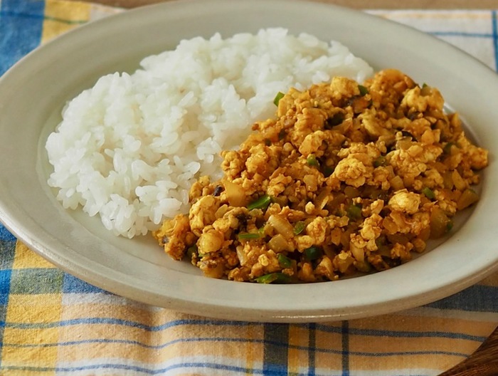 豆腐と野菜のカレー