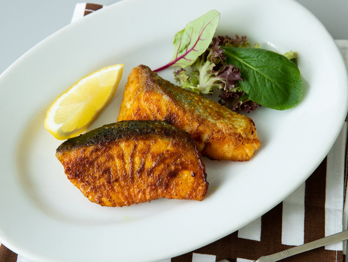 鮭のスパイスソテー