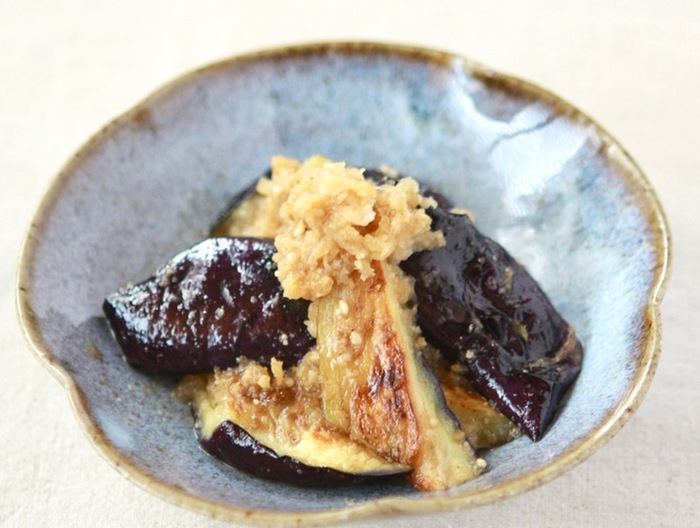 なすの大根おろしあえ