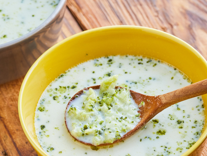 じゃがいもとブロッコリーの簡単ポタージュ