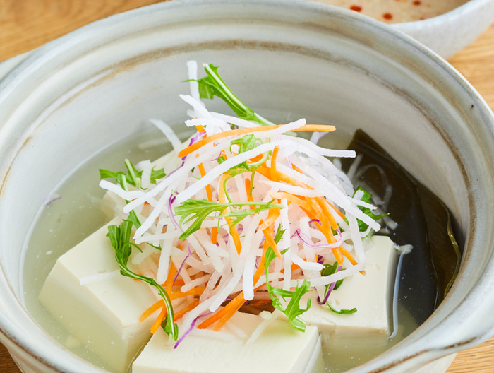 大根ミックスで野菜たっぷり湯豆腐