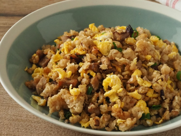 オートミールチャーハン