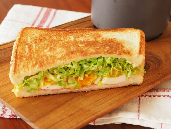 フライパンで作る ホットサンド