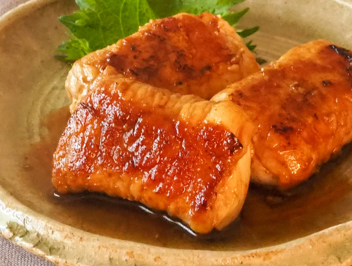 豆腐の豚肉巻き