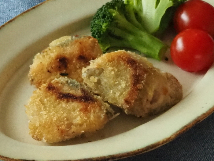 ぶりのカレーチーズパン粉焼き