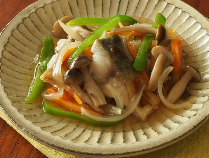 さばの野菜あんかけ