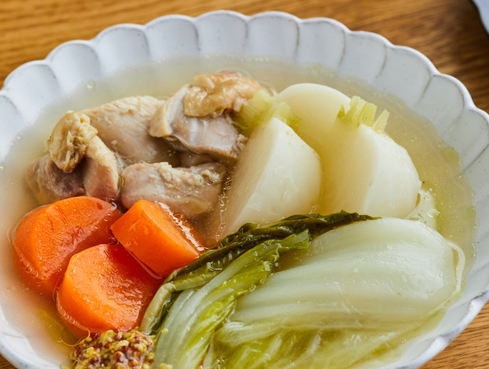 鶏肉と冬野菜のポトフ