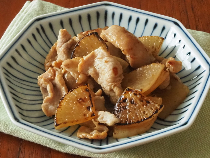 豚肉と大根のオイスターソース炒め